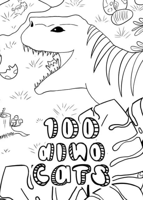 100 Dino Cats