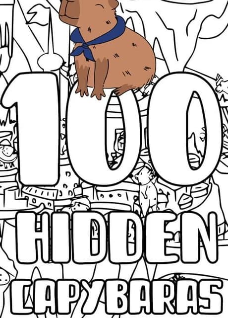 100 Hidden Capybaras