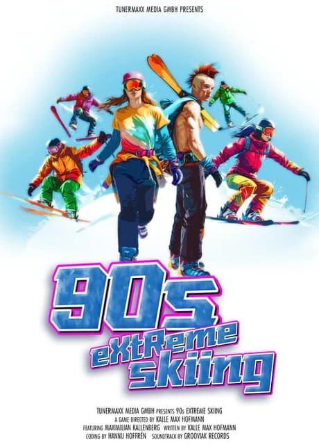 90s Extreme Skiing