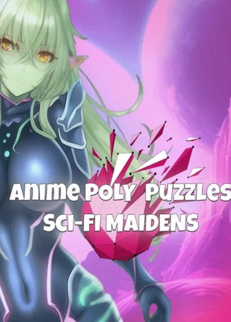 Anime Poly Puzzle: Sci-Fi Maidens