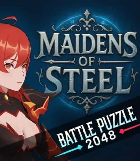 Battle Puzzle 2048: Maidens of Steel