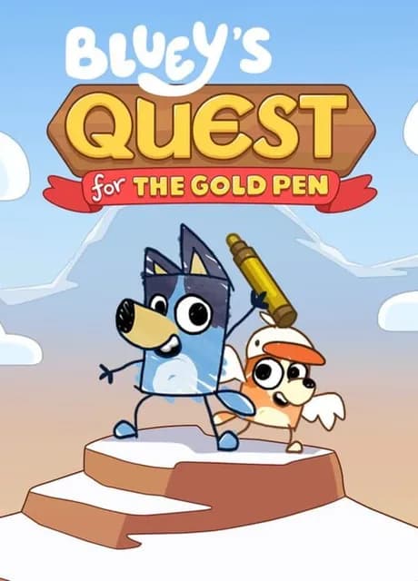Bluey's Quest for the Gold Pen