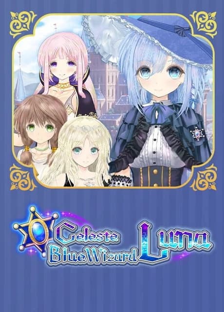 Celeste Blue Wizard Luna