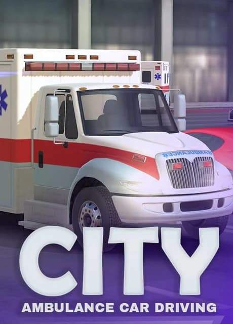 City Ambulance Car Driving