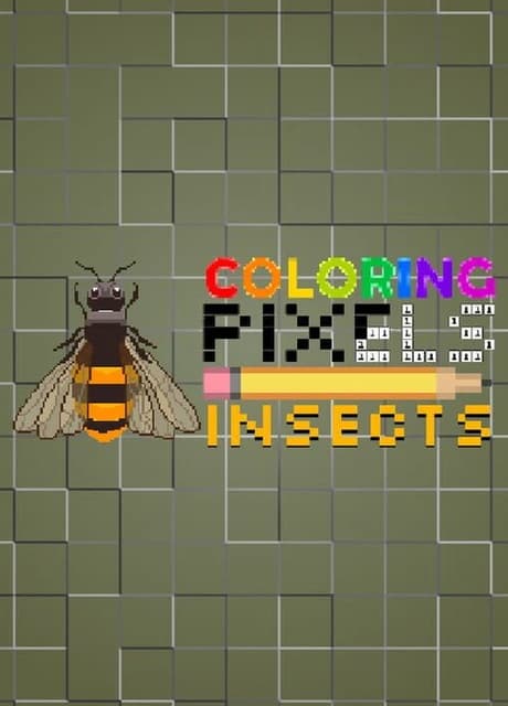 Coloring Pixels: Insects Pack