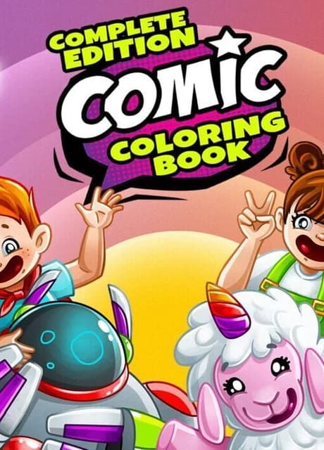 Comic Coloring Book: Complete Edition