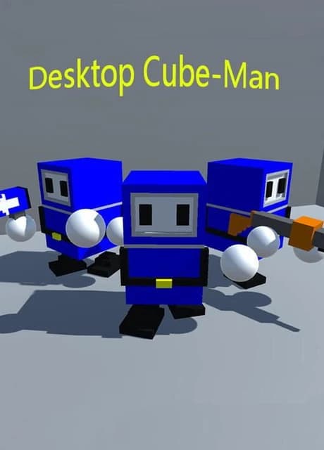 Desktop Cube-Man