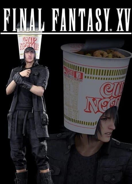 Final Fantasy XV: Noodle Helmet
