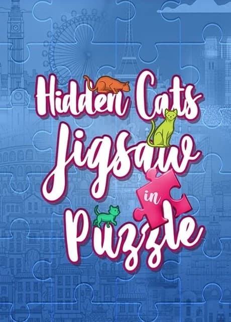 Hidden Cats in Jigsaw Puzzle