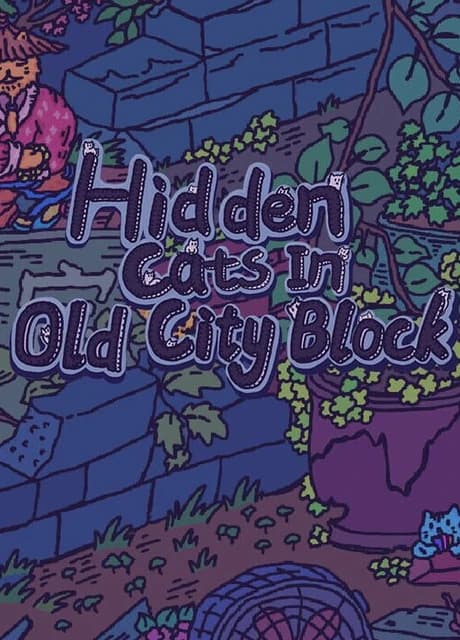 Hidden Cats In Old City Block