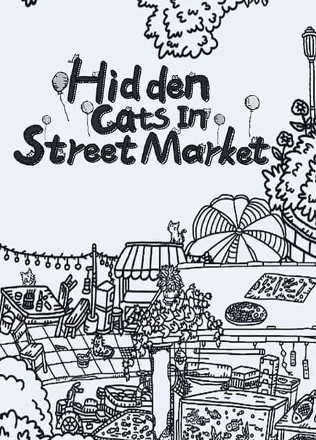 Hidden Cats In Street Market