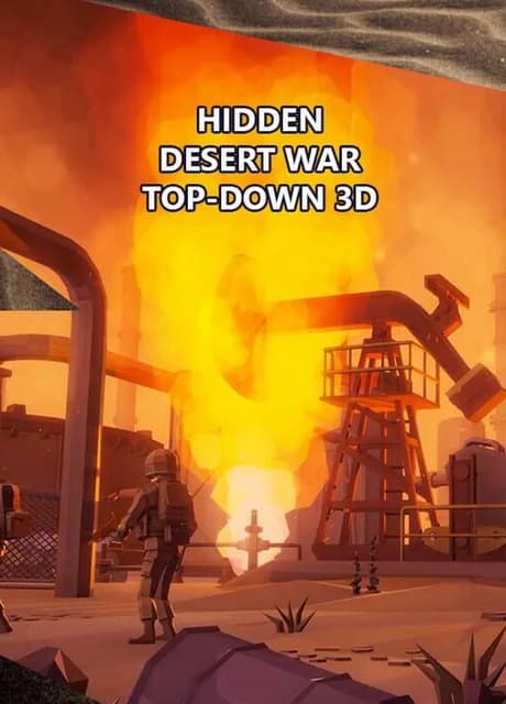 Hidden Desert War: Top-Down 3D