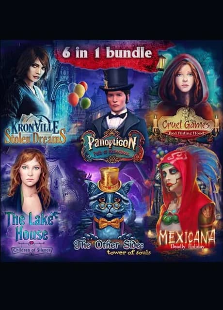 Hidden Object 6-in-1 bundle