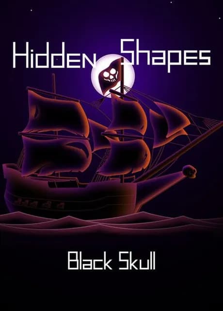 Hidden Shapes: Black Skull