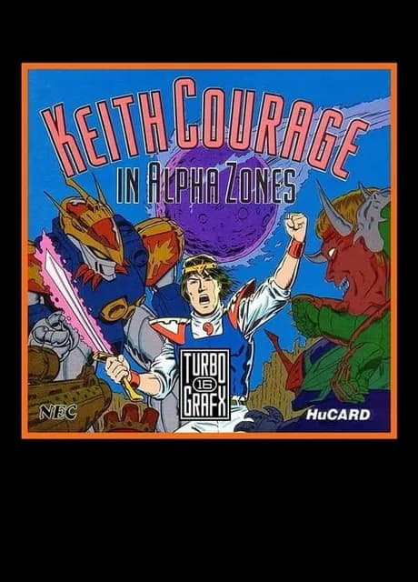 Keith Courage in Alpha Zones