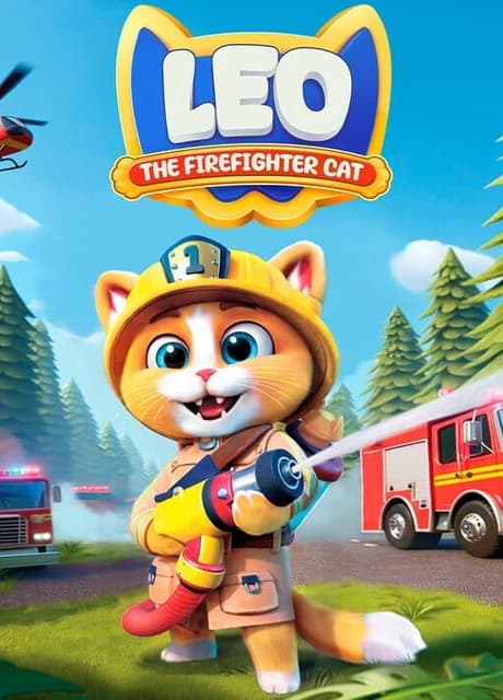 Leo the Firefighter Cat