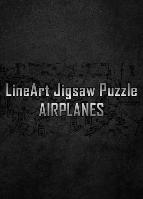 LineArt Jigsaw Puzzle: Airplanes