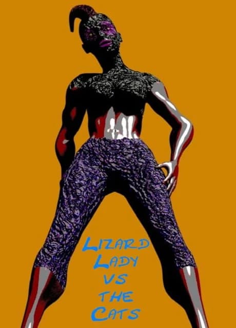 Lizard Lady vs the Cats