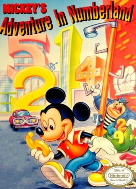 Mickey's Adventure in Numberland