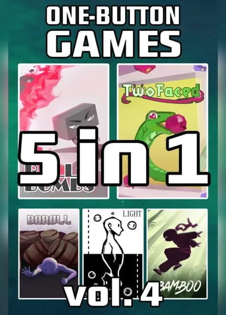 One Button Games 5-in-1 Vol. 4