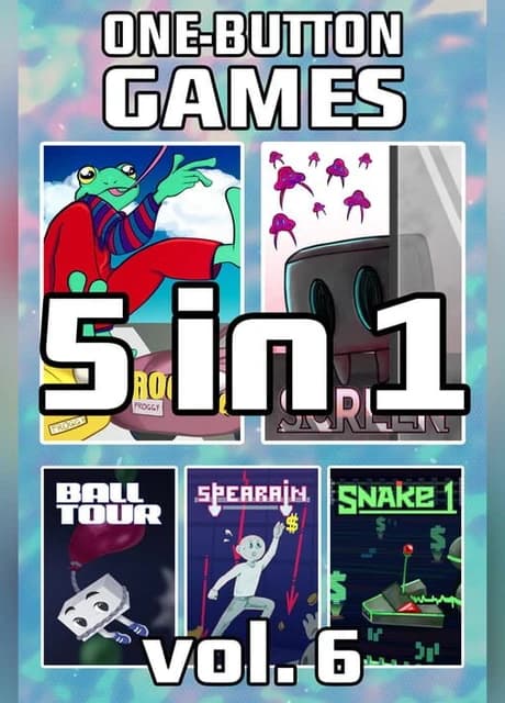 One Button Games 5-in-1 Vol. 6