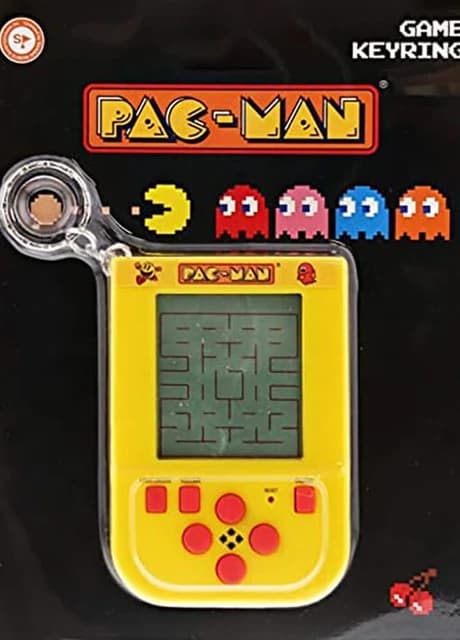 Pac-Man Game Keyring