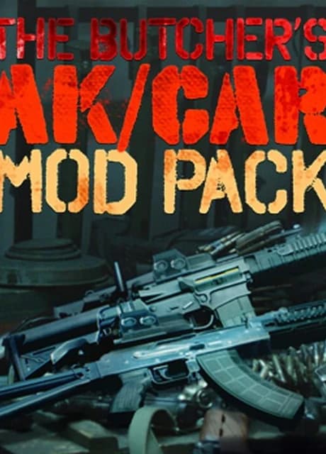 Payday 2: The Butcher's AK/CAR Mod Pack
