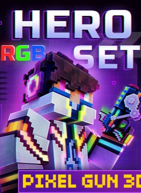 Pixel Gun 3D: RGB Hero Set