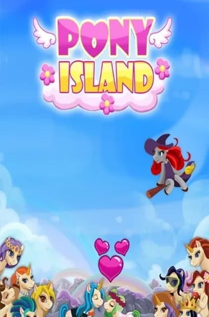Pony island - cute paradise village