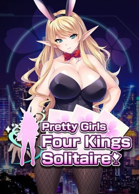Pretty Girls Four Kings Solitaire