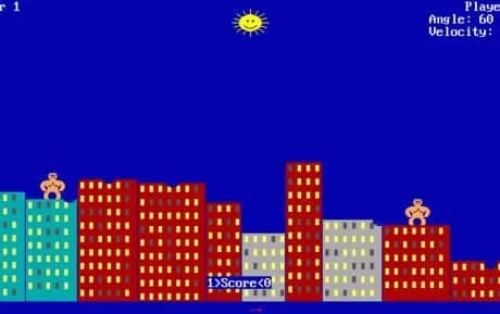 Qbasic Gorillas