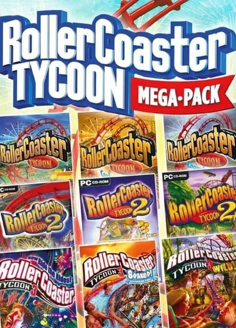 RollerCoaster Tycoon 9 Mega Pack