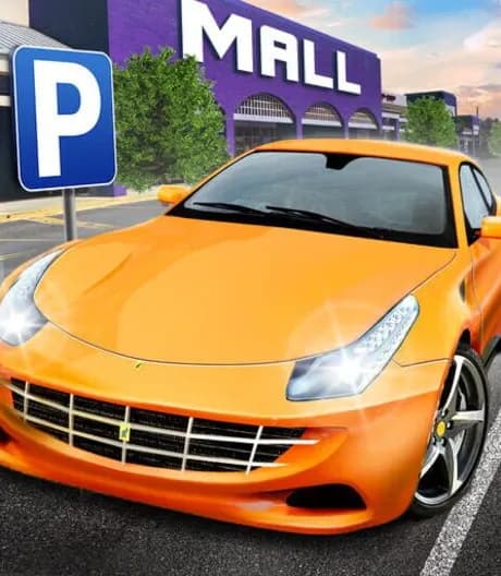 Shopping Mall Parking Lot