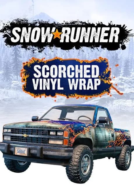 SnowRunner: Scorched Vinyl Wrap
