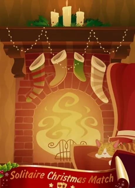 Solitaire Christmas: Match 2 Cards