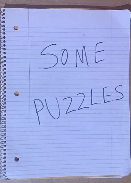 Some Puzzles