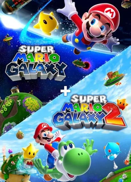 Super Mario Galaxy + Super Mario Galaxy 2