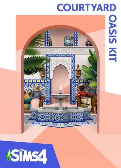 The Sims 4: Courtyard Oasis Kit