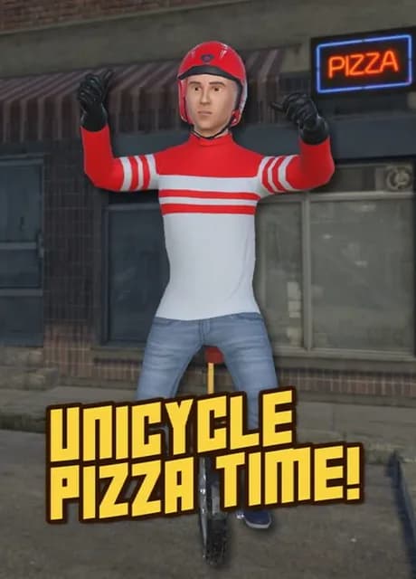 Unicycle Pizza Time!
