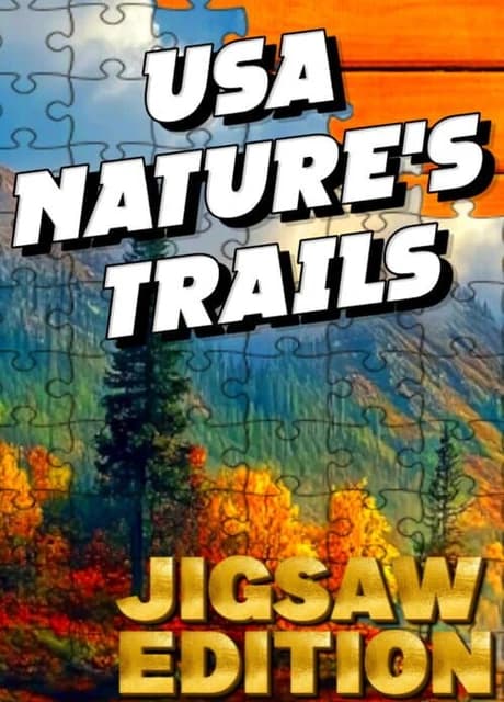 USA Nature's Trails Jigsaw Edition