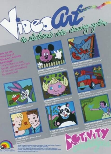 Video Art Activity Cartridge