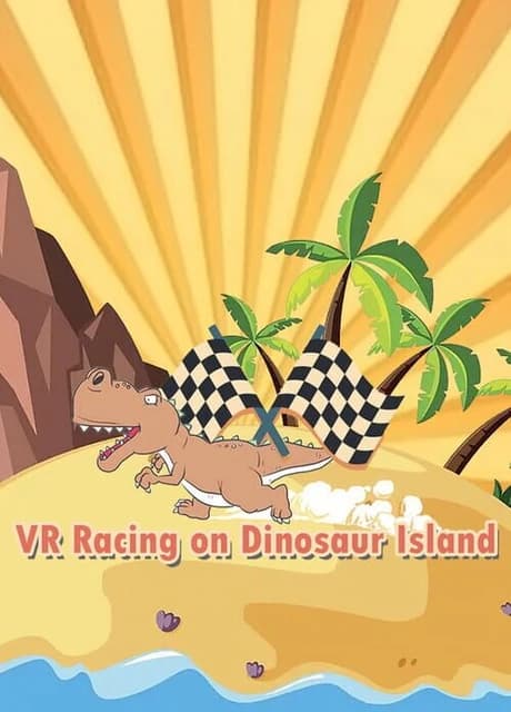 VR Racing on Dinosaur Island