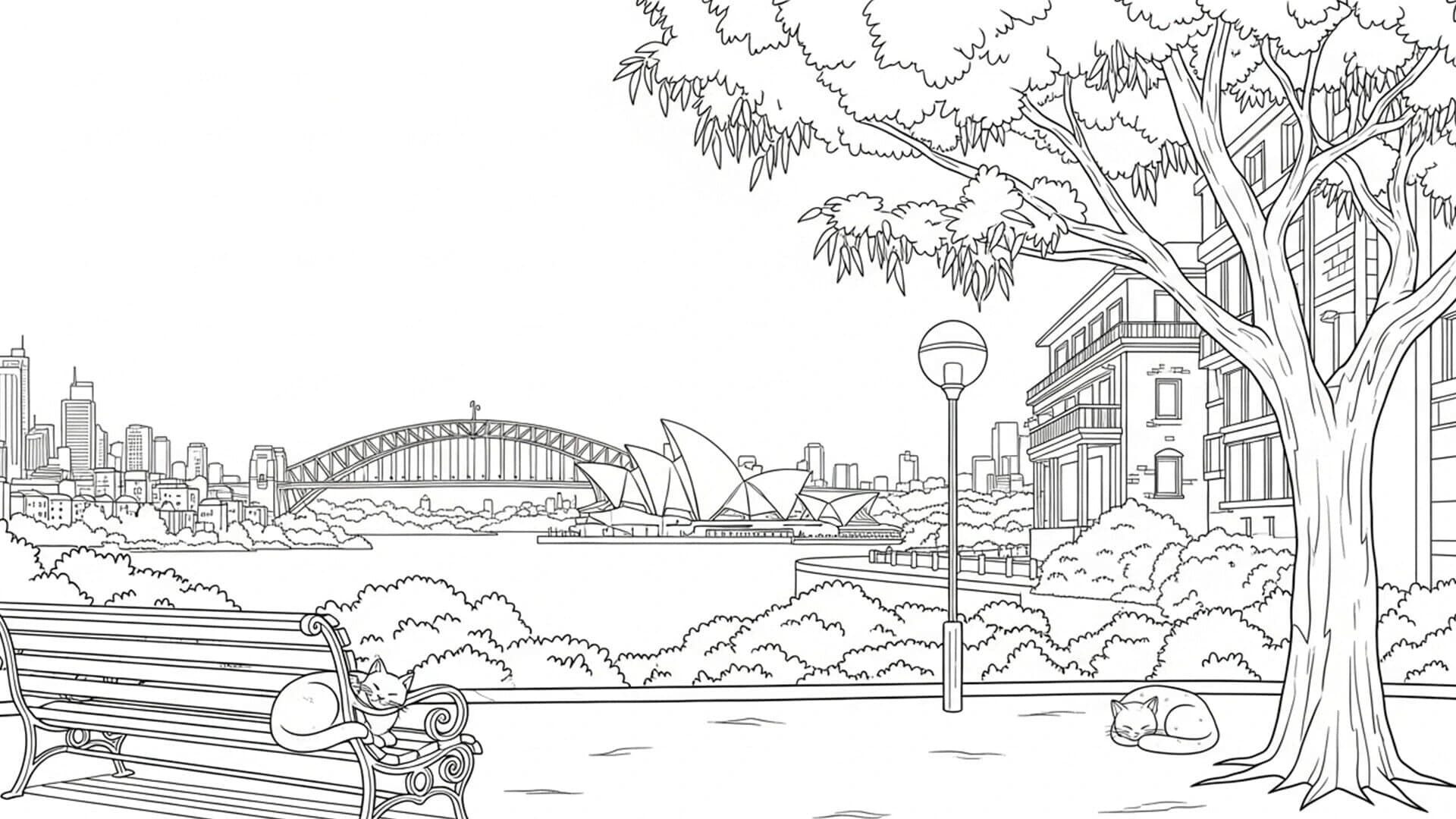 100 Cats Lost in Australia Find & Color screenshot 5