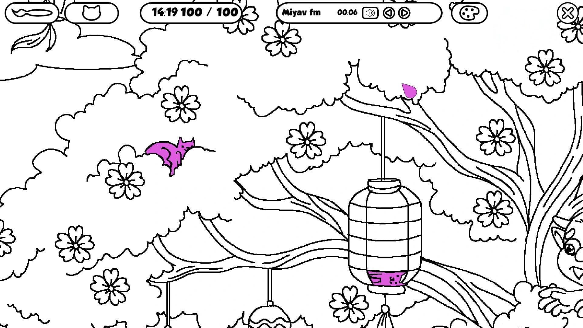 100 Cats Lost in Japan Find & Color screenshot 3