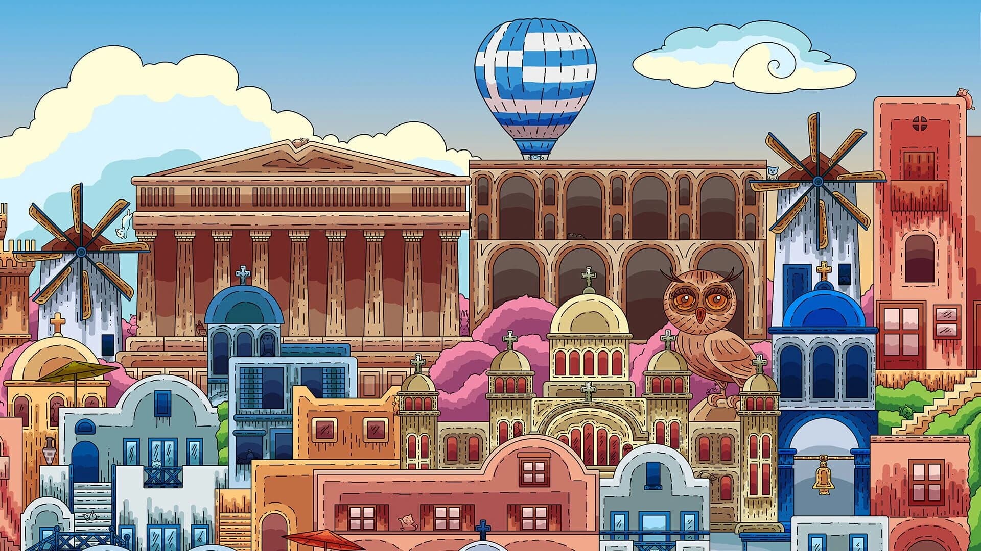 100 Greece Cats screenshot 3