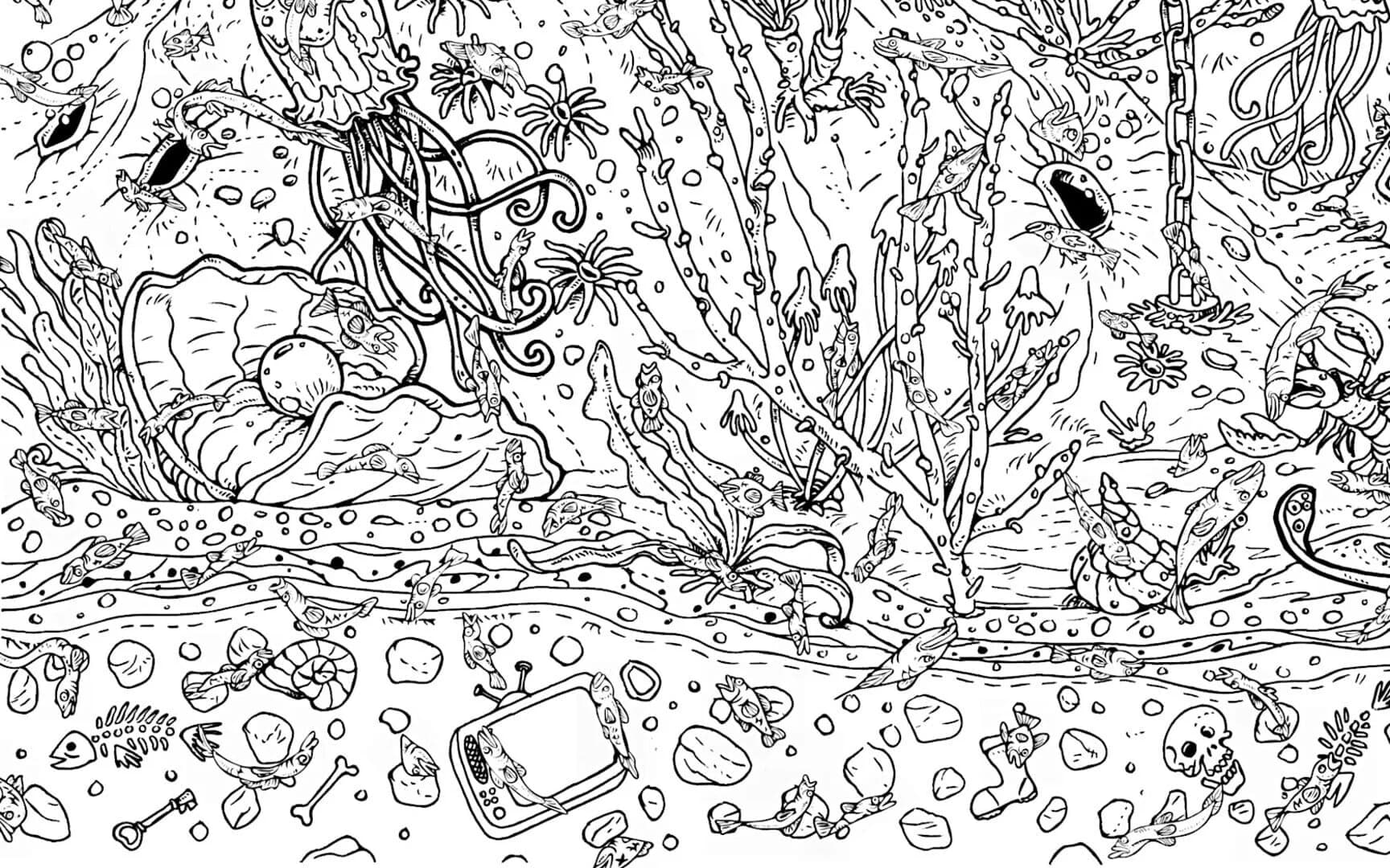 100 Hidden Cthulhu Fish 2 screenshot 5