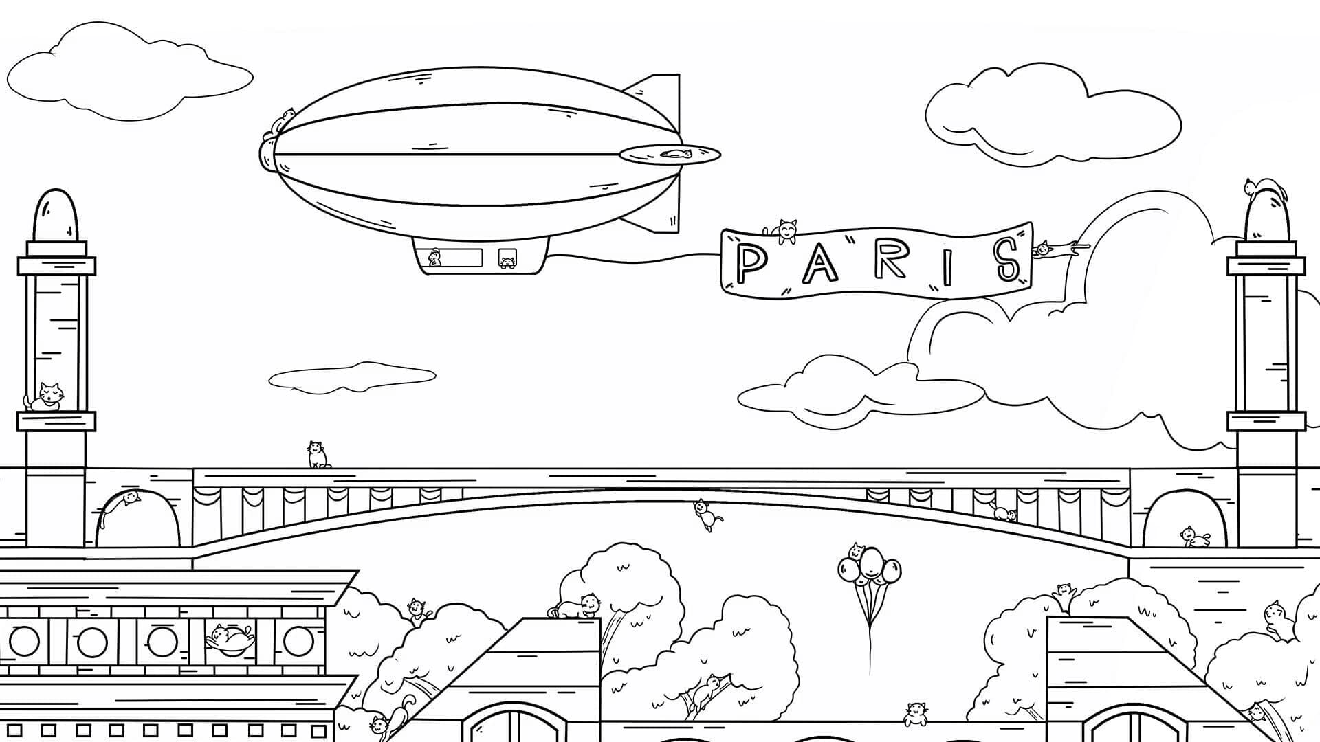 100 Paris Cats screenshot 1