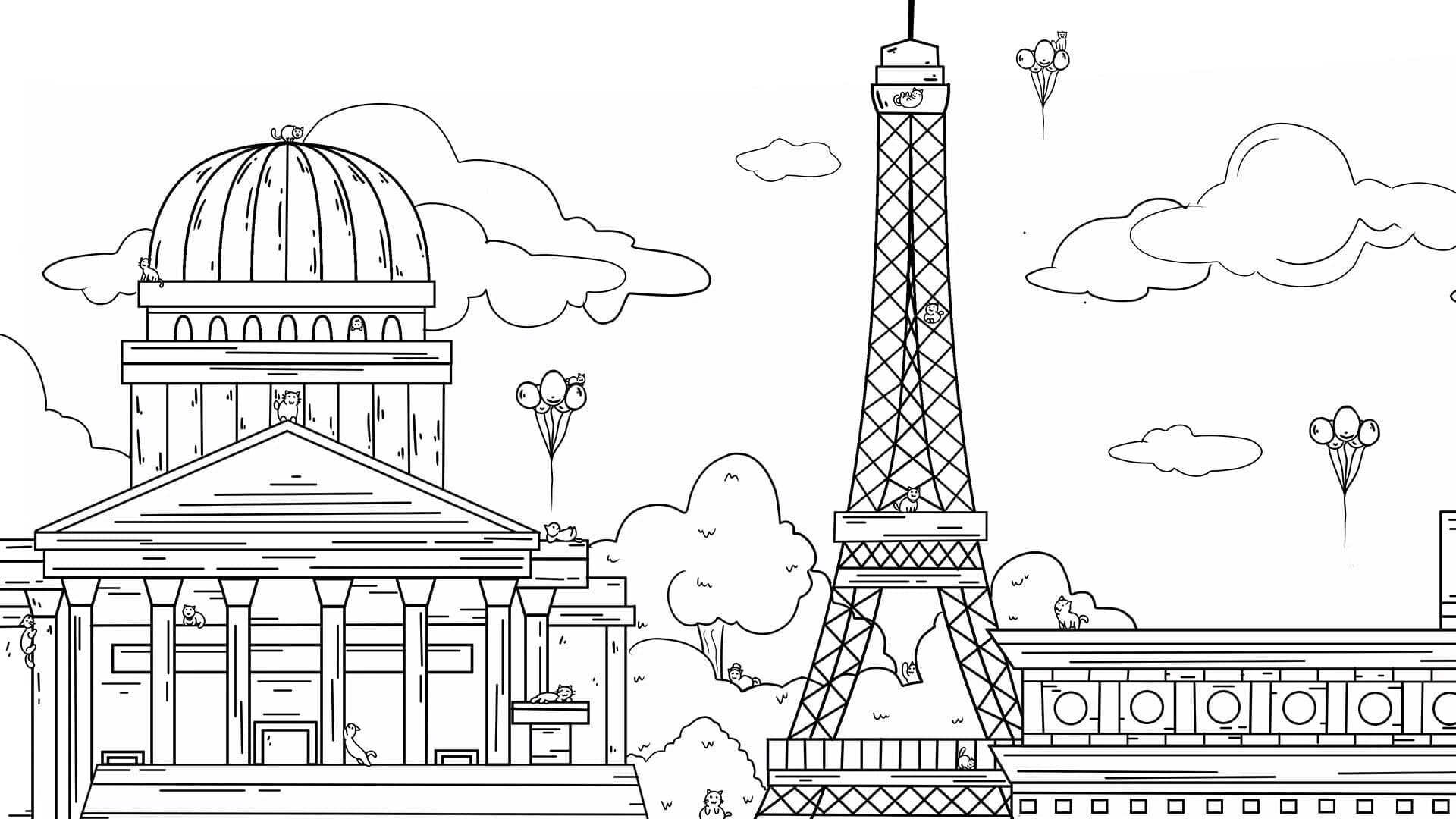 100 Paris Cats screenshot 2