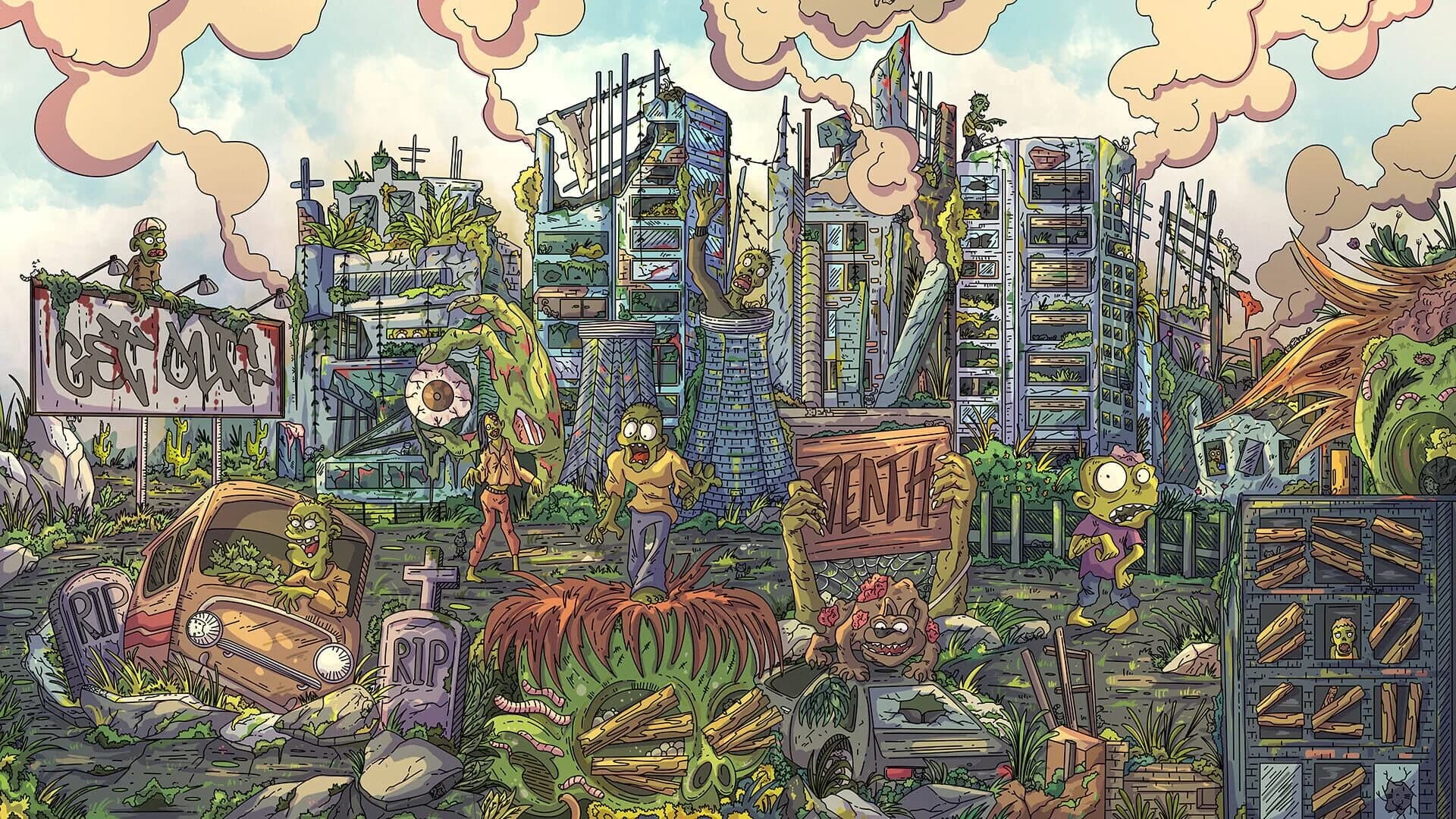 100 Zombie Cats screenshot 1