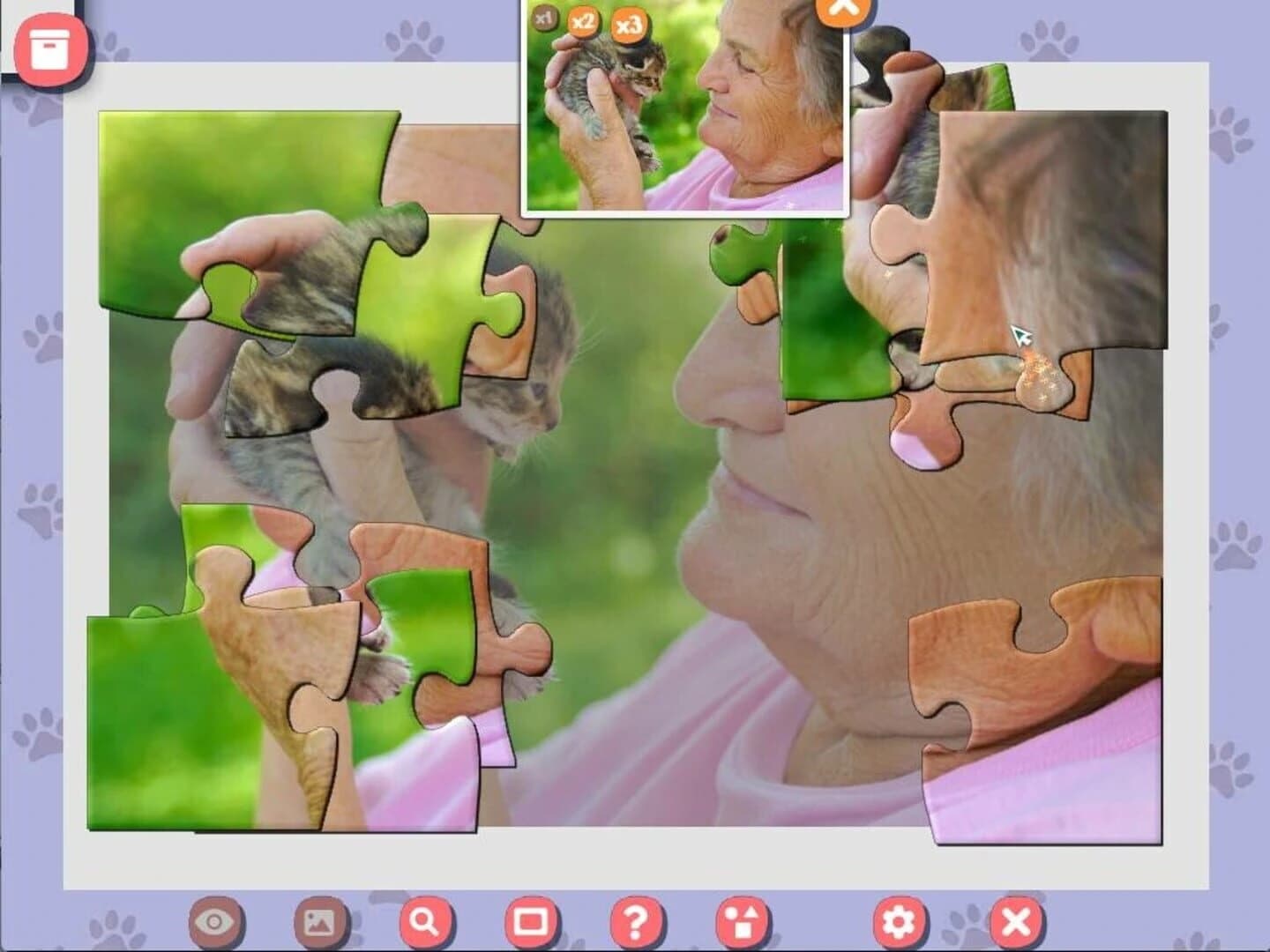 1001 Jigsaw: Cute Cats 5 screenshot 3